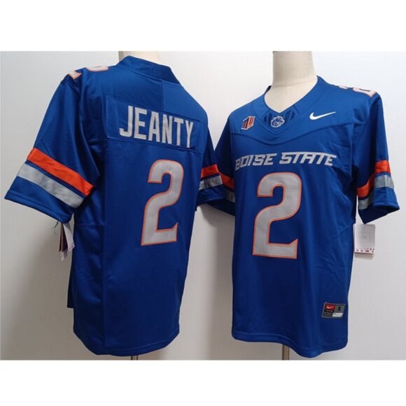 Mens Youths Kids Womens 2 Ashton Jeanty Blue Stitched Vspor Jersey